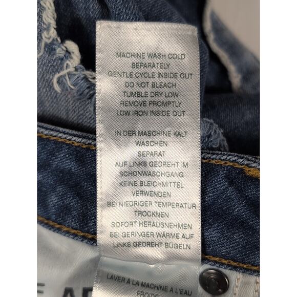 True Religion Halle Skinny Jeans Women’s 26 Blue Patchwork Distressed Denim - Picture 13 of 15